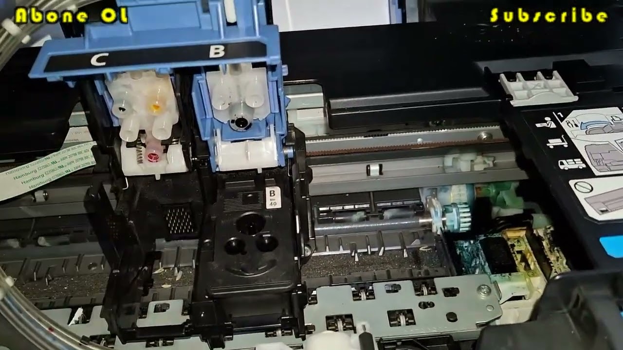 Canon G3420 G3430 G3470  1470 1472 ERROR. Print Head ERROR.Yazıcı Baskı Kafası hatası