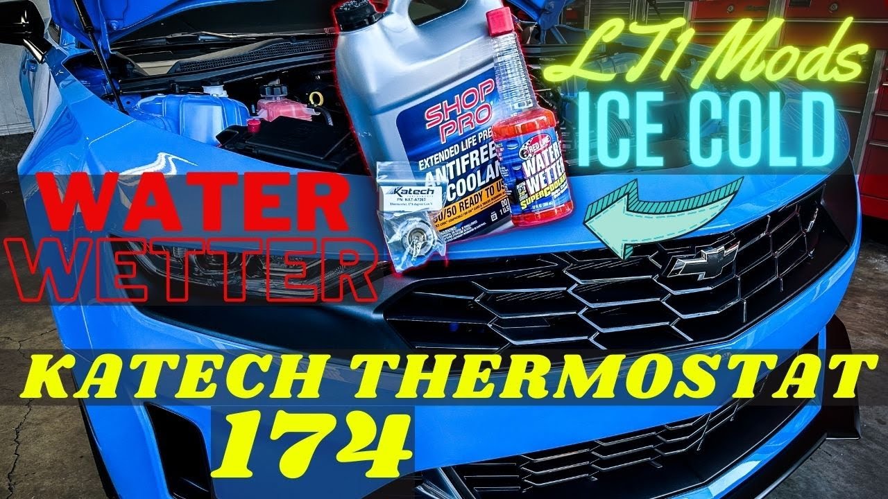 Camaro lt1 cooling Mods *** katech 174 thermostat and water wetter***