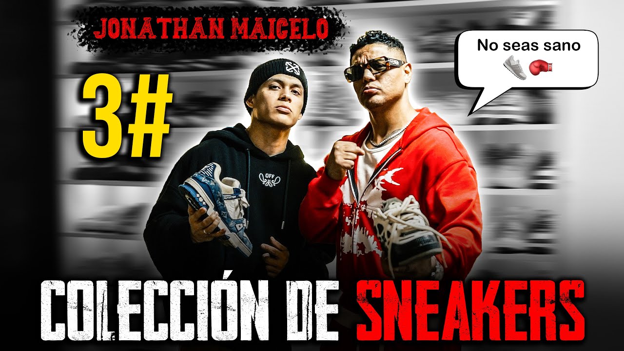 JONATHAN MAICELO ME LLEVA A SU CUARTO 😳👟 #3 - COLECCIÓN DE ZAPATILLAS Y ROPA