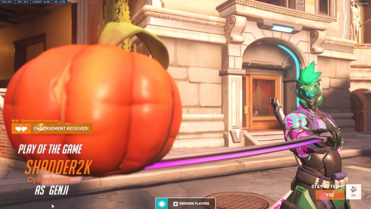 Overwatch 2 Rank 1 Genji Shadder2k Showing His Sick Dash Skills