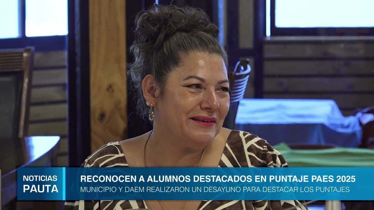 Municipio de Mejillones reconoce a estudiantes con destacados puntajes en la PAES