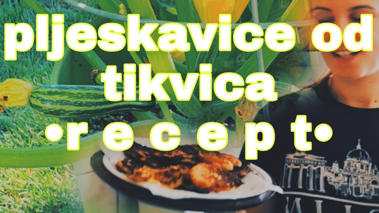 Posne pljeskavice od tikvica i krompira - na ulju i vodi