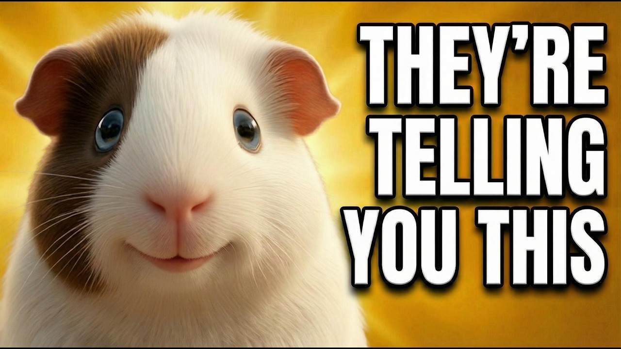 Guinea Pig Sits On Your Lap? Here's What They're Really Saying