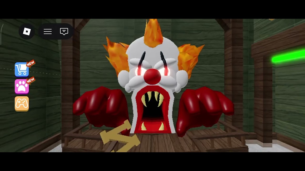 Duduzineoblox jogando escape do carnaval do terror 