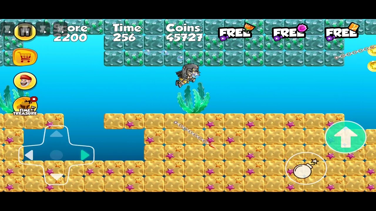 Super run classic adventure level 55