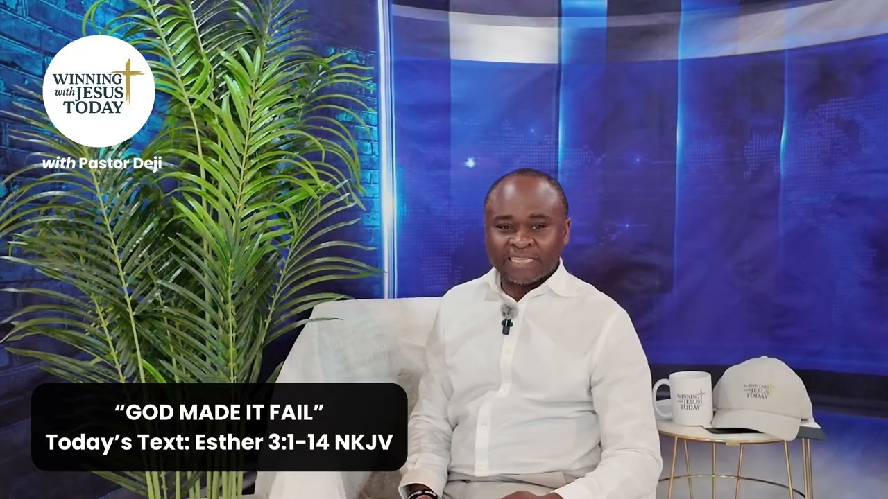 “God MADE IT FAIL” @ Winning with Jesus TODAY
