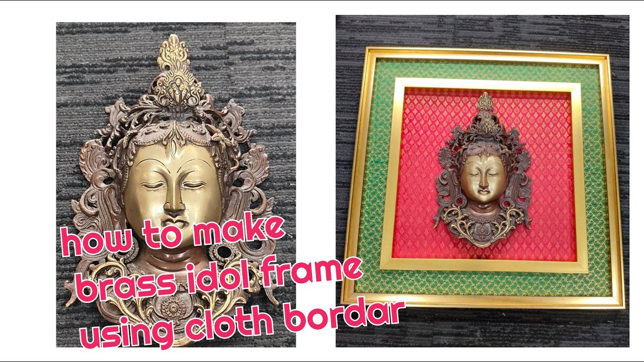 New brass idol frame