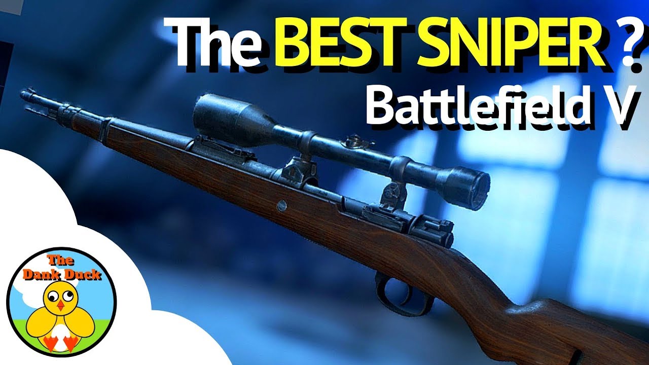 BEST SNIPER IN BATTLEFIELD V ? - Recon Class - Kar98k Sniper Rifle BF5 Gameplay