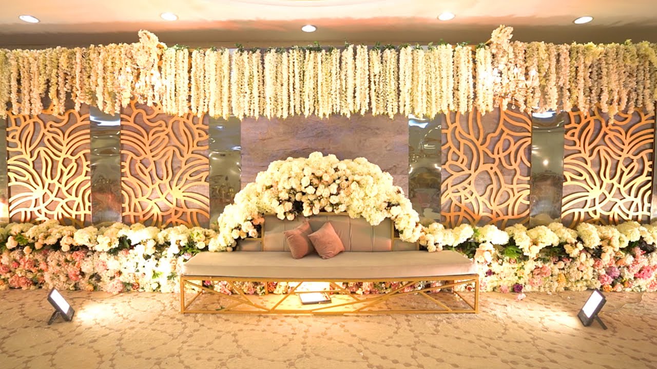 SAUDI WEDDING HALL,DAMMAM/BEAUTIFUL WEDDING DECORATIONsقاعة زفاف الدمام/صالة افراح السعودية /سعودي