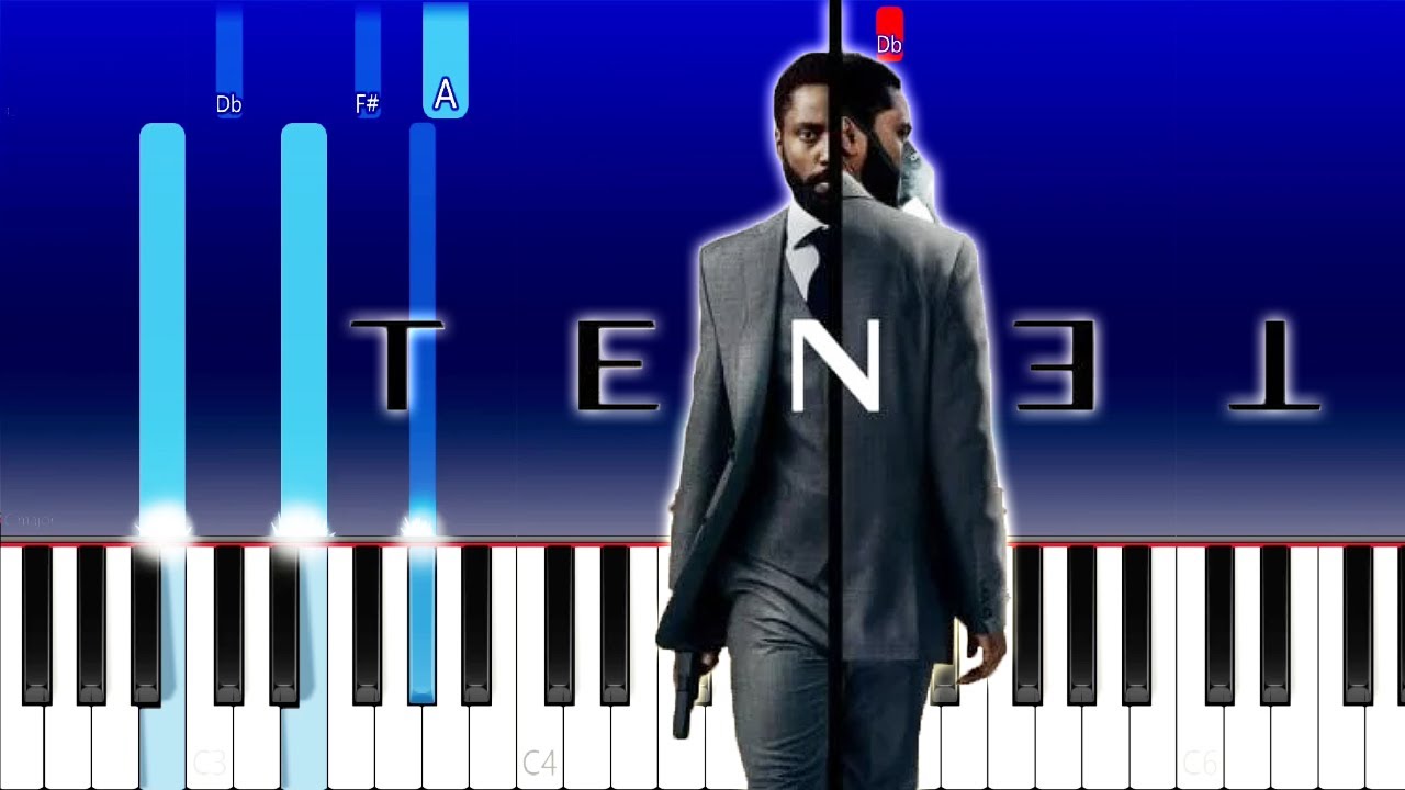 Tenet - Main Theme (Piano Tutorial)