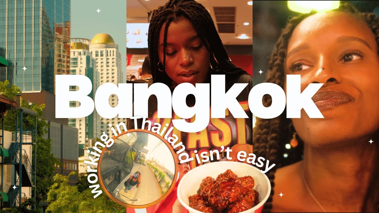 Life in Bangkok | Work-Life Balance in Bangkok 🇹🇭 Cafés, Jodd’s Fair & Street Food Vlog