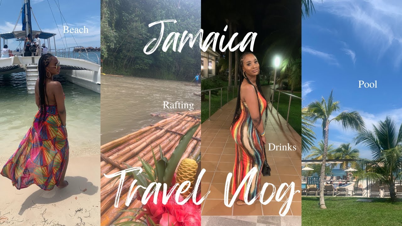 JAMAICA TRAVEL VLOG 2022 | RIU MONTEGO BAY | BAMBOO RAFTING, HORSEBACK RIDING, ATVS & MORE