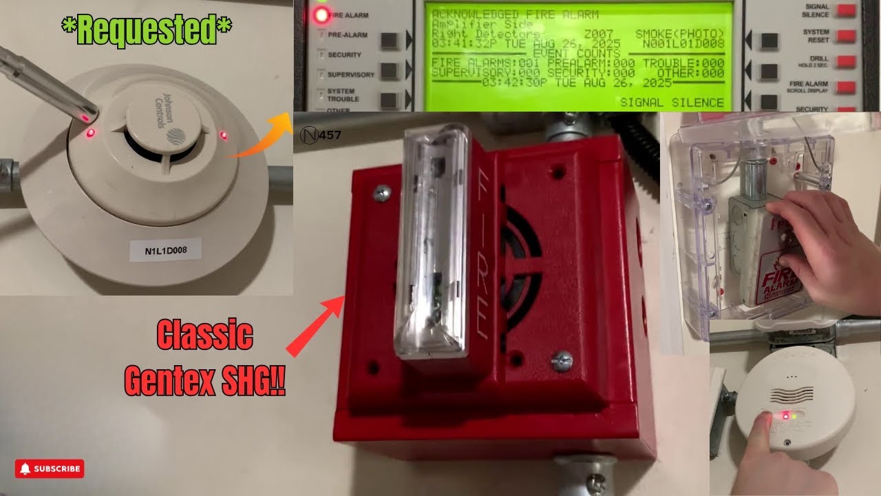 Notifier NFS2-640 s5 Fire Alarm System Test 11 |#firealarmtesting #firealarms
