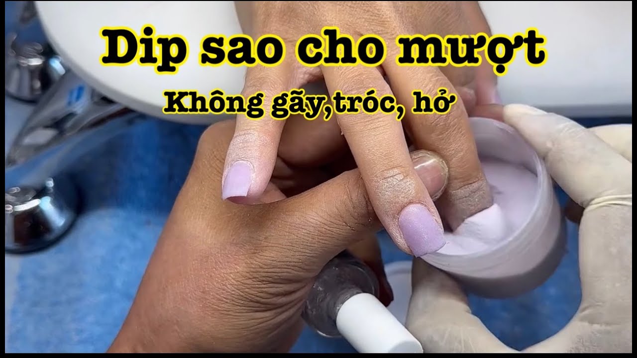 Dành cho anh chị em dip còn yếu | Nail art designs 2023 | nail tutorial