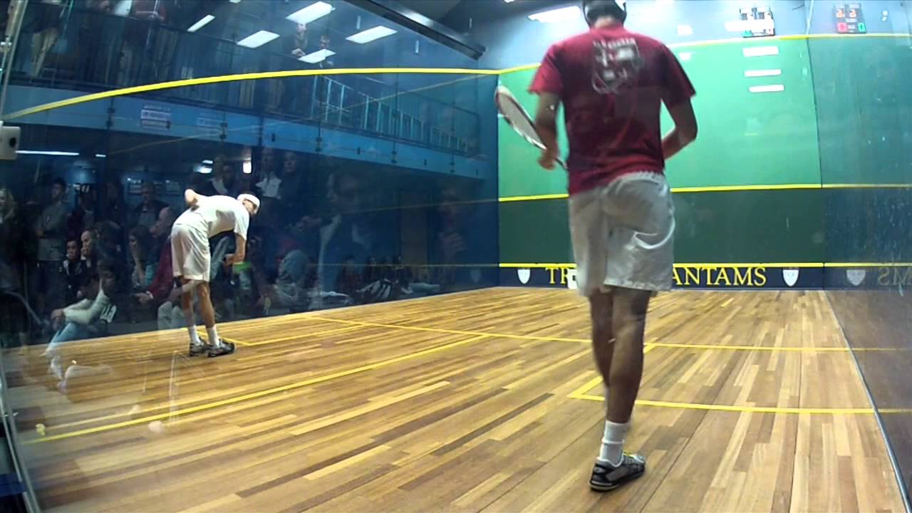 Harvard's Ali Farag vs. St. Lawrence's Amr Khalifa CSA Individuals semifinal Game 1
