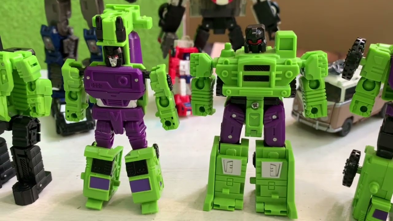 Así se transforman los CONSTRUCTICONS en DEVASTATOR, TRANSFORMERS G1 HASBRO