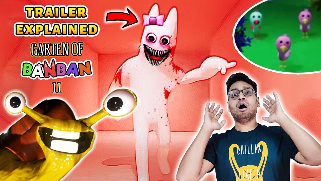 Let's Meet New Monsters in GARTEN OF BANBAN 2 😈 Trailer & Teaser Explained