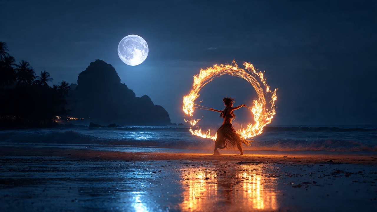 Island Rose at Full Moon | Shiva Moon | indian house music