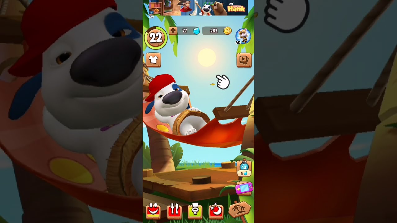 Hank | MY TALKING HANK | New Video Best Funny Android GamePlay