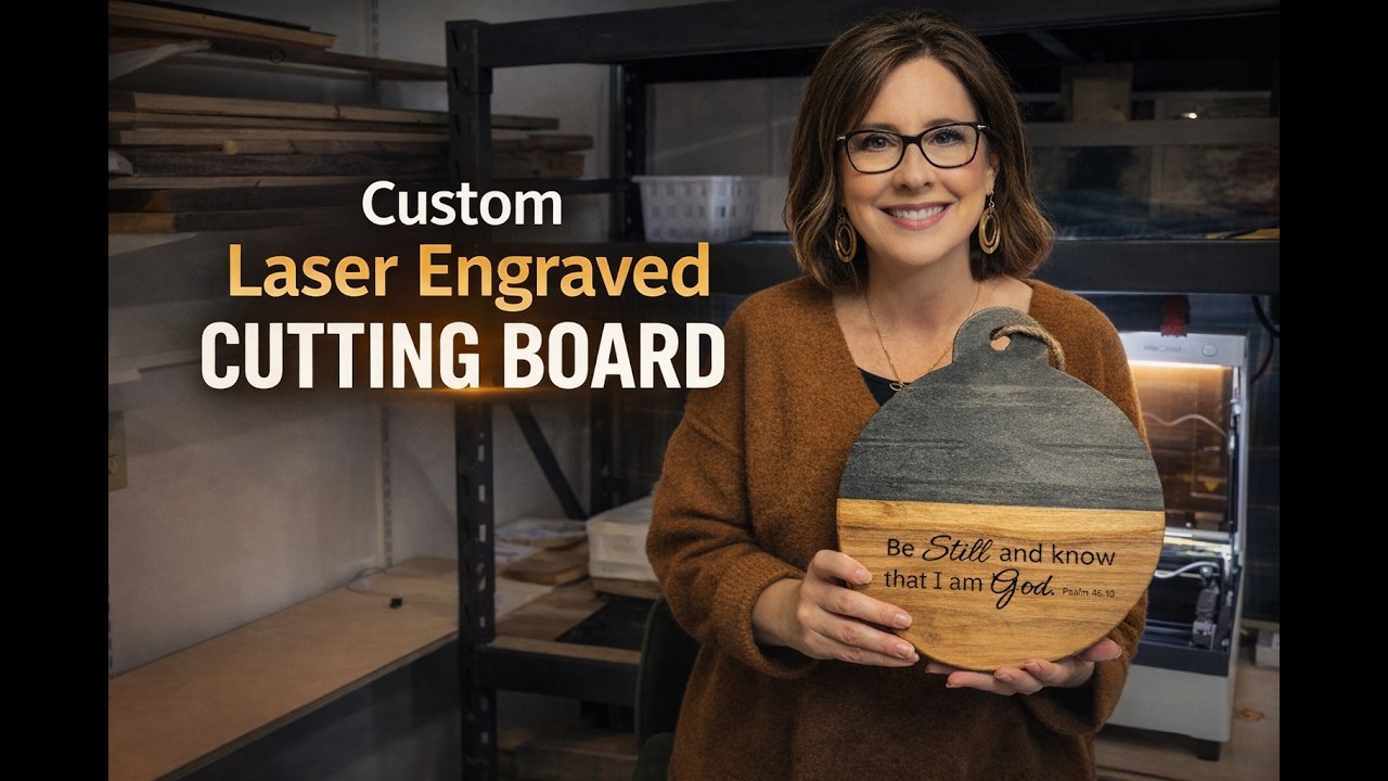 Laser Engraved Transformation: Cutting Board Edition
