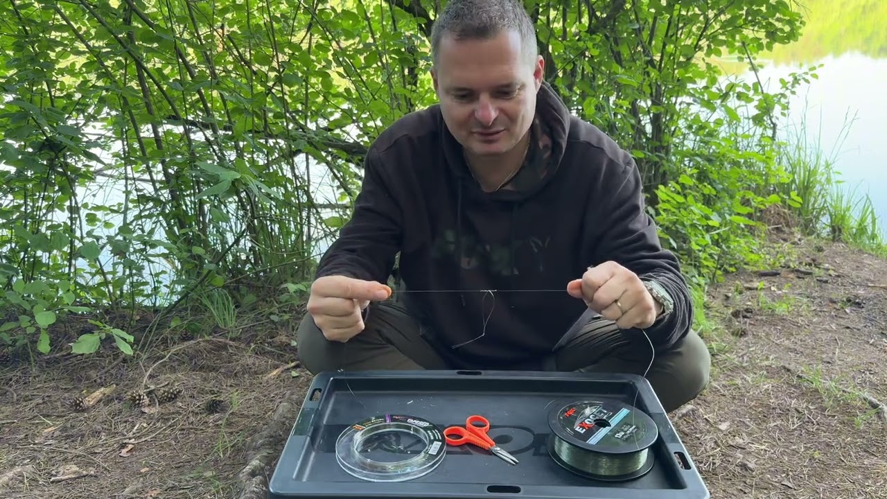 Uzel na spojení kmenového vlasce a šokového vlasce🎣