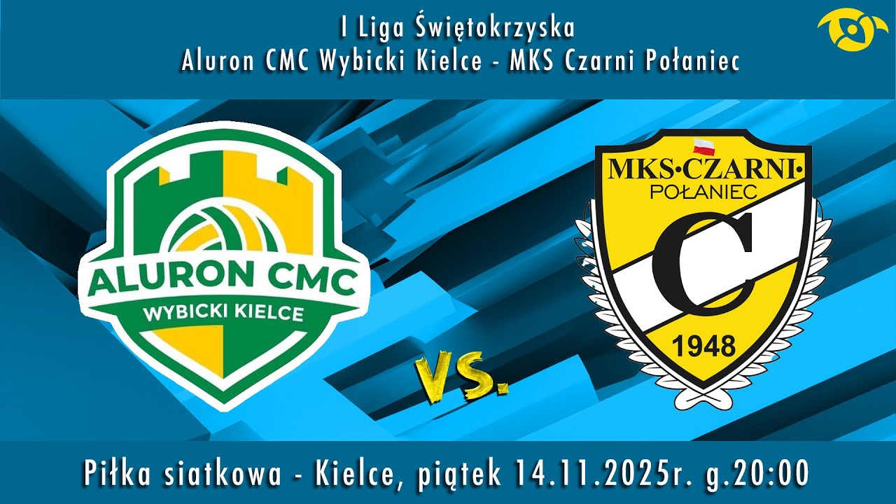 I Liga Świętokrzyska: Aluron CMC Wybicki -  SEMAV Stones EMERYK SK Nowa Słupia