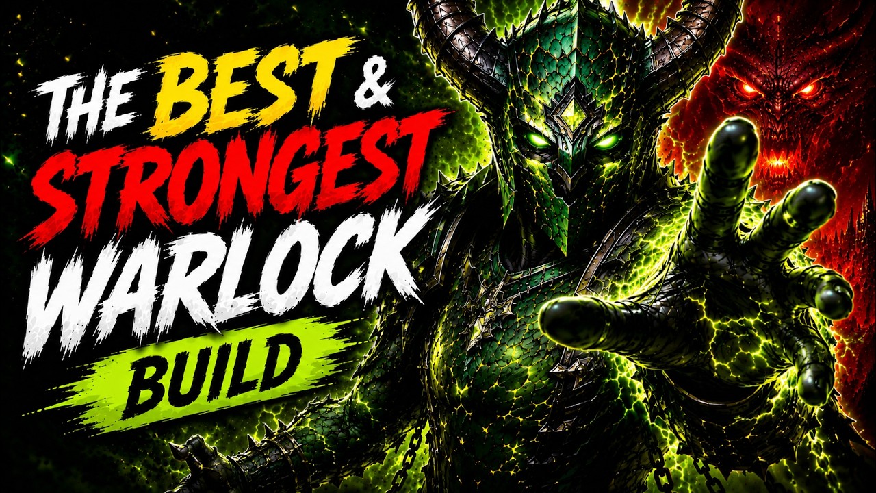 🔥 THE BEST & STRONGEST WARLOCK BUILD! 😈 FULL Endgame PUSH Breakdown