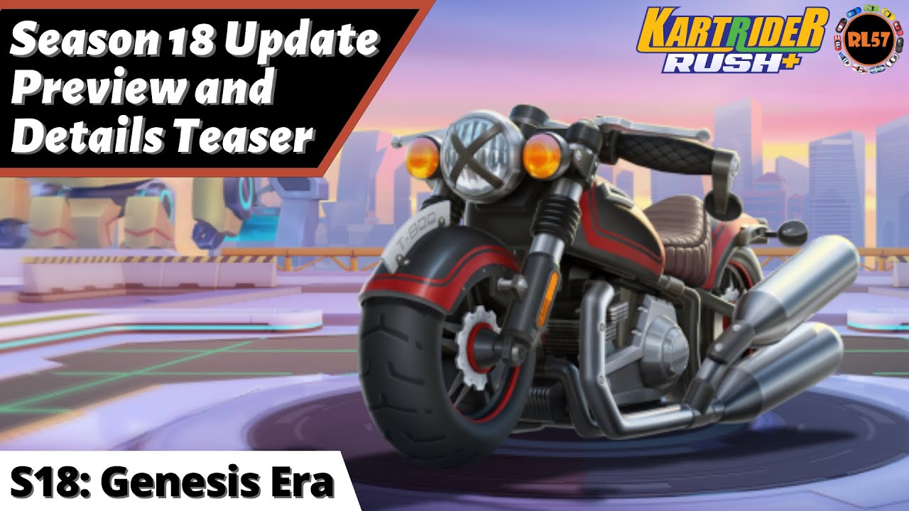 [KartRider Rush+] Season 18 Update Preview & Details - Teaser