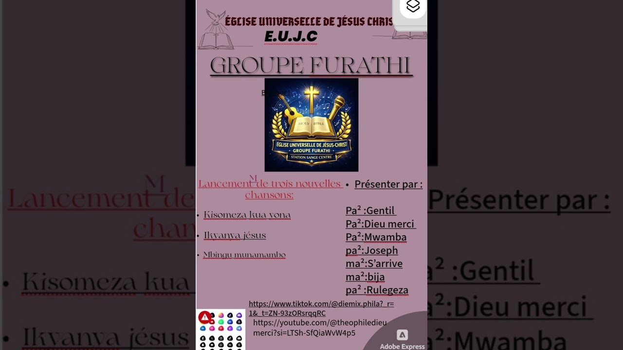 Ikyanya jesu by eujc groupe FURATHI de sange centre 