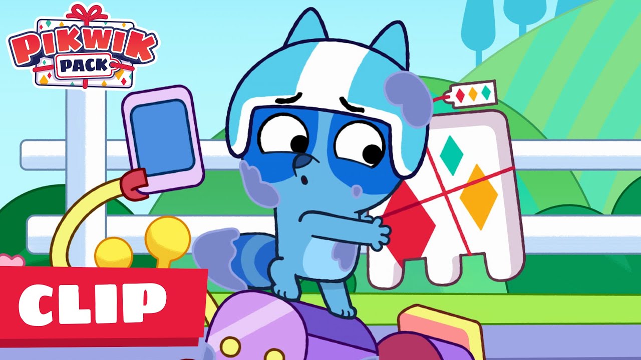 Axel Gets Stuck in Muddy Marsh  🎁✨ Pikwik Pack Season 1 Episode Clip Faster Faster