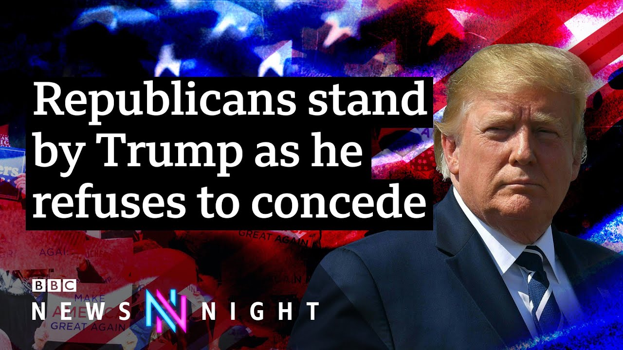 US election: How will protests against a 'stolen election' affect America? - BBC Newsnight