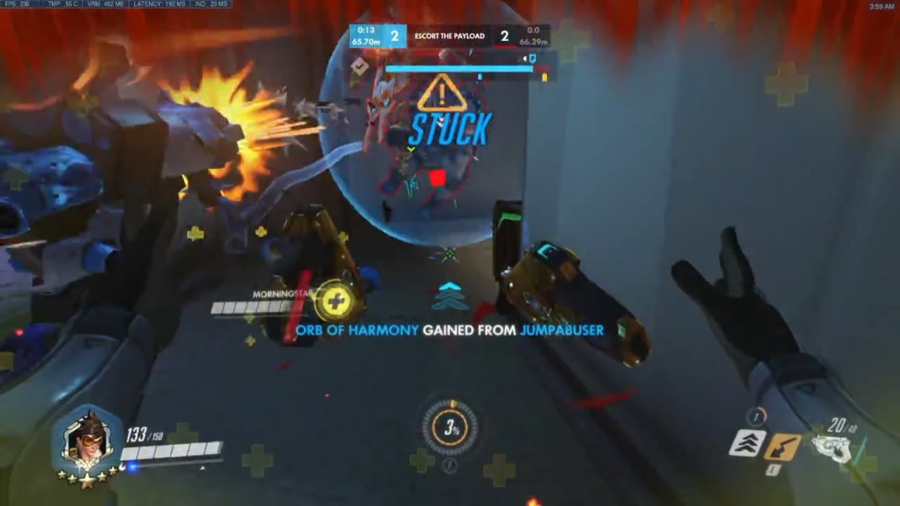 Overwatch Tracer God Kabaji Showing His Sick gameplay Skills