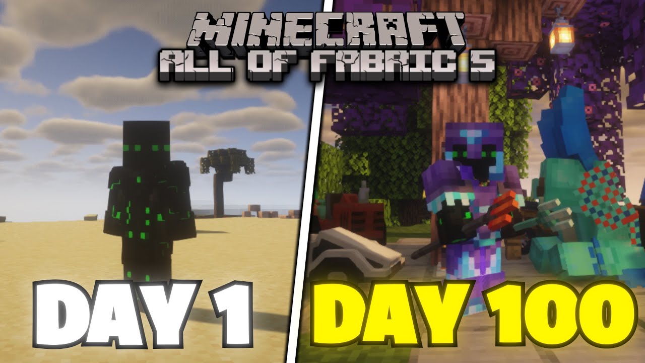 I Spent 100 Days In Minecraft All Of Fabric 5 | දින 100යේ වැඩ පිළිවෙල | Sinhala.