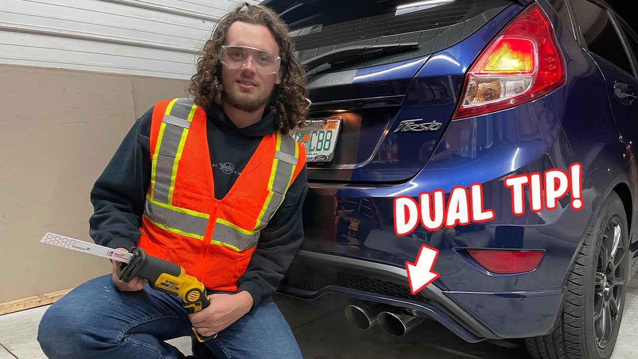 CRAZY SOUND!!! Ford Fiesta ST MBRP Exhaust System Install! (Sound Comparison)