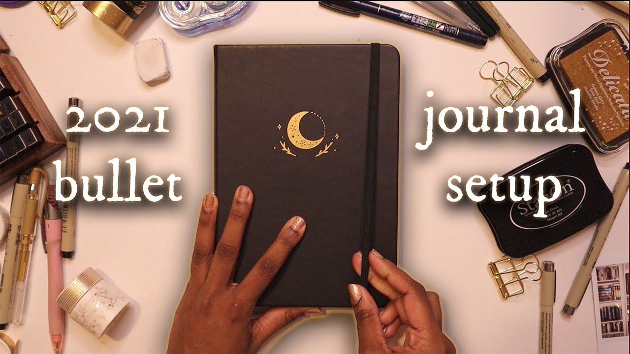 2021 Bullet Journal Setup | My FIRST one!
