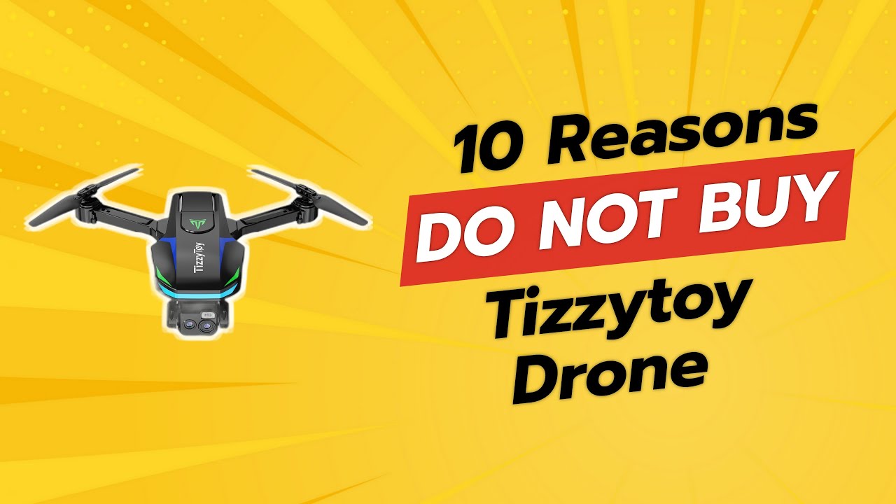 Обзор дрона Tizzytoy | Две камеры 1080P, 26-минутный полёт, Wi-Fi FPV 🚁 10 причин не покупать