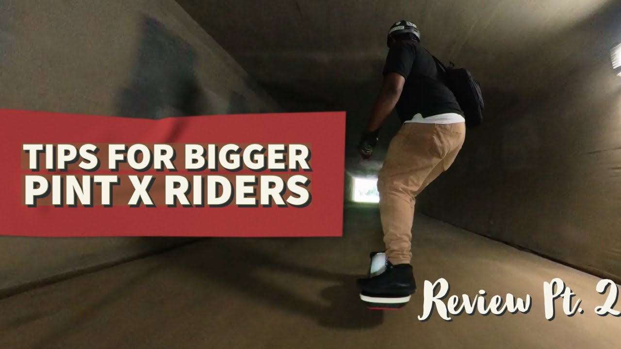 Onewheel Pint X Review | Part 2 | Tips for Bigger Riders | High Point Greenway