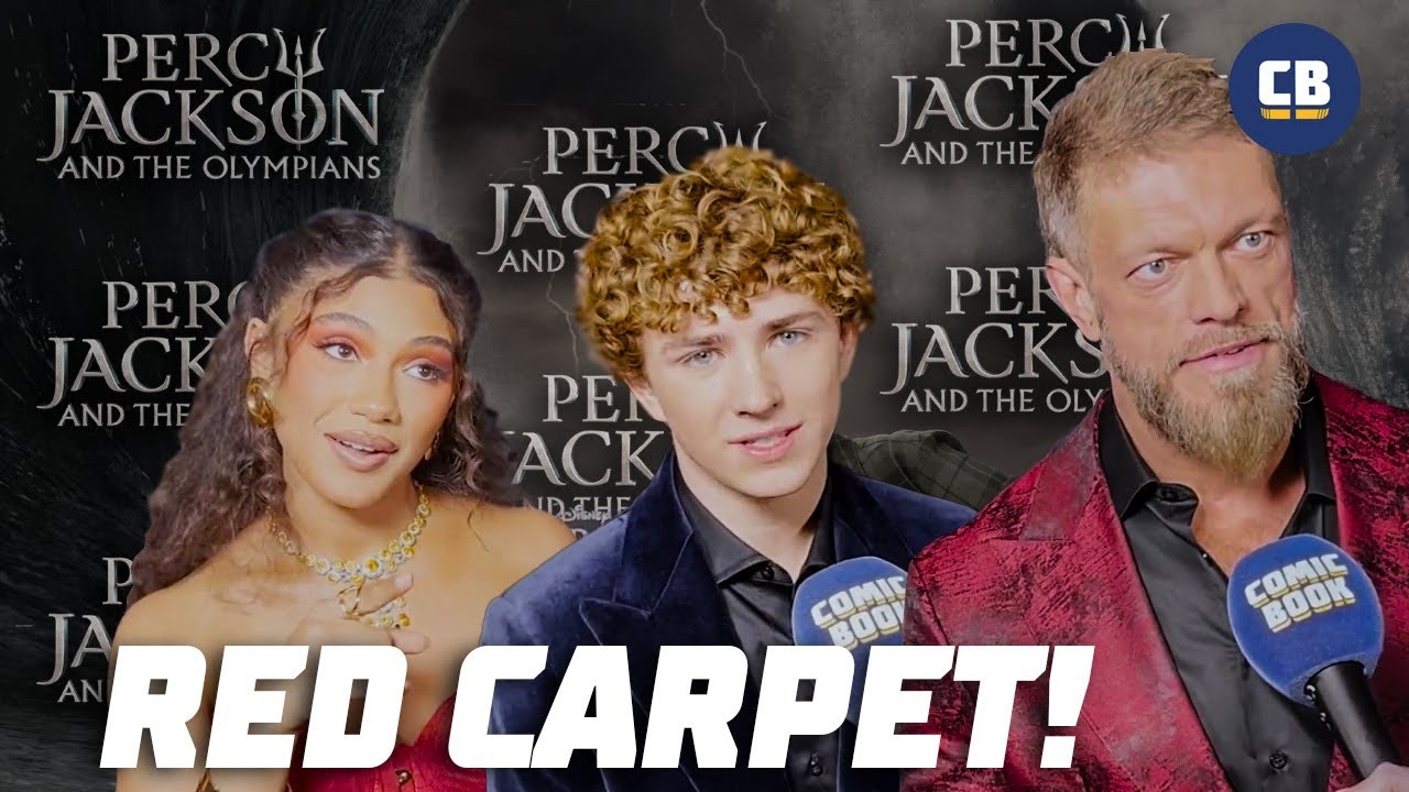 Percy Jackson Red Carpet Interviews! How Adam 
