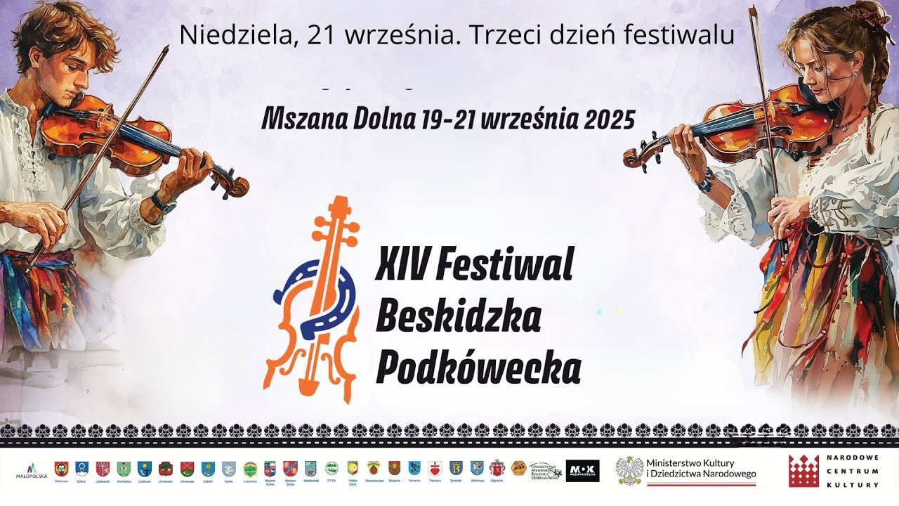 XIV Festiwal Zespołów Regionalnych Beskidu Wyspowego „Beskidzka Podkówecka”. Trzeci dzień wydarzenia