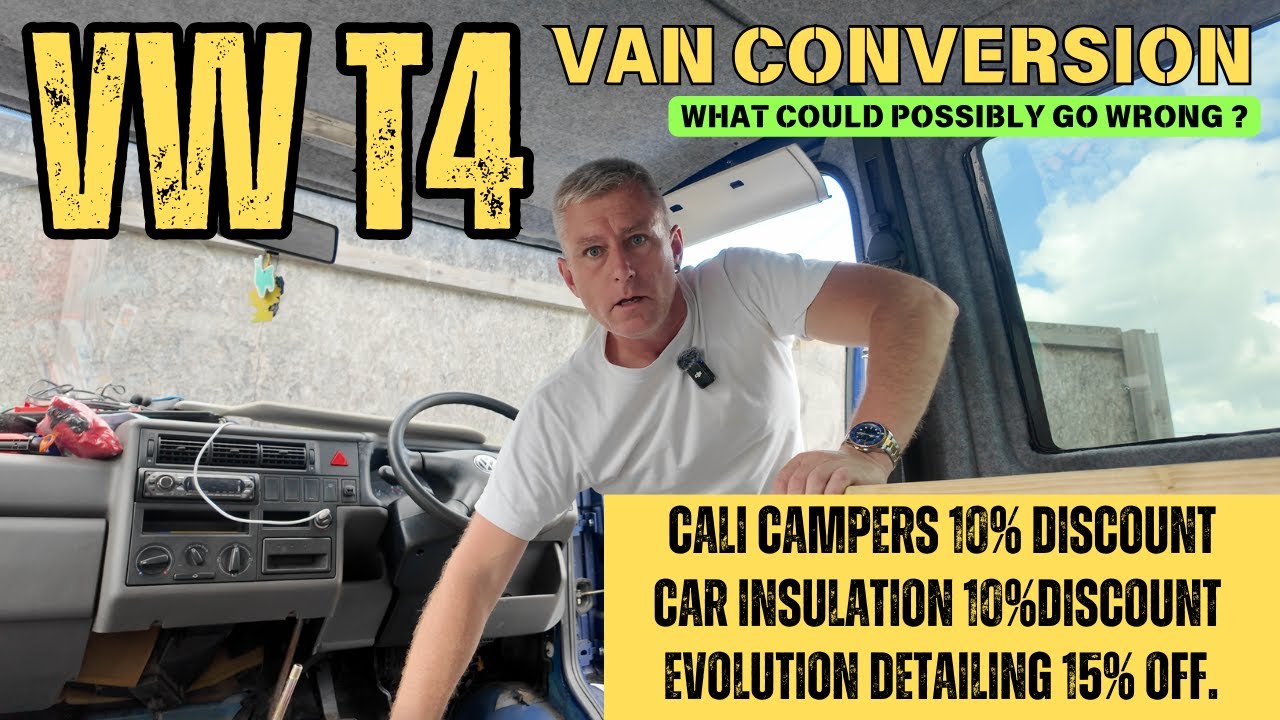 Van Life UK — переоборудование фургона VW T4 — что может пойти не так?