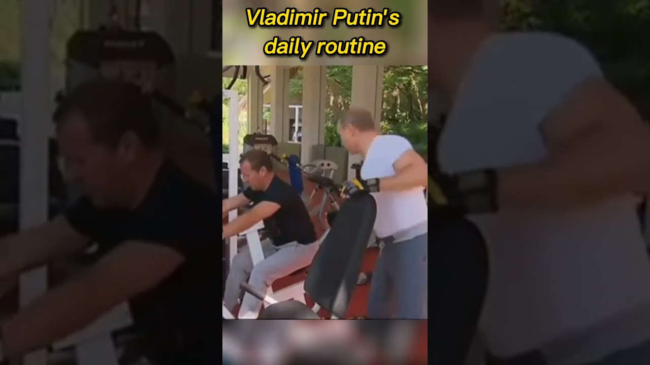 #Vladimir #Putin's daily routine #shorts #ytshorts #viral #trending #new #live #Russia #USA #gym #EU