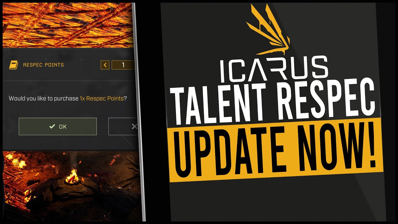 YOU can RESPEC YOUR TALENT POINTS NOW! | Icarus Week 13 Update