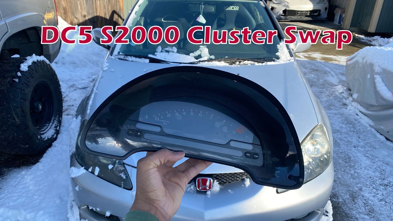 S2000 Cluster Swap in The DC5 | Cluster Build