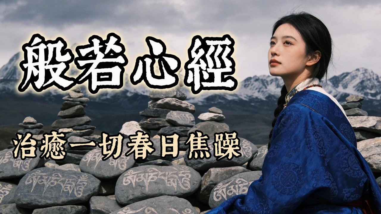 🌸 2026春日深度心靈大掃除！《般若心經》：如春風拂去一切煩惱執念｜清空內耗，心安即是春天 (Heart Sutra)