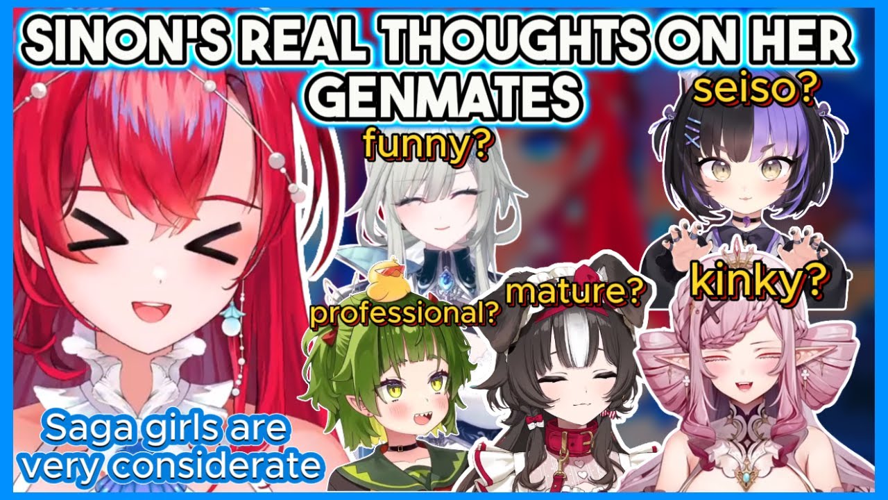 Sinon Shares Her Honest Thoughts About Her Genmates 👀| Sinon Sinfonia Clips #phaseclips