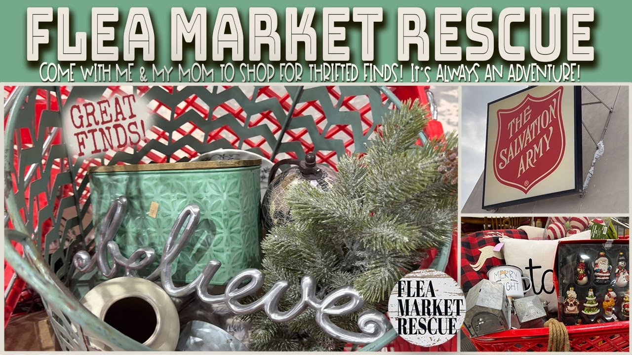 COME THRIFTING WITH ME & MY MOM FOR THRIFTED HOME DECOR FINDS WE CAN RESELL FOR A PROFIT- 2026