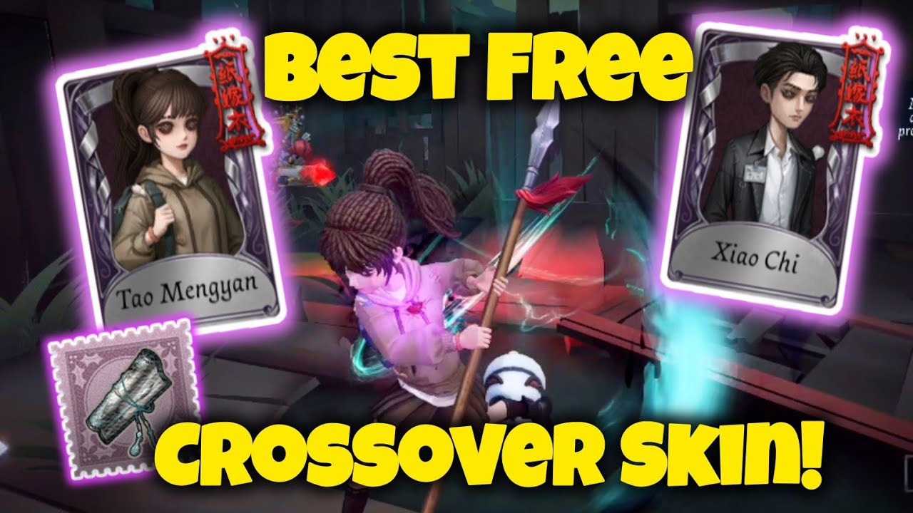 BEST FREE CROSSOVER SKIN 😭 Which one that you choose?.. Paper Bride x Identity V