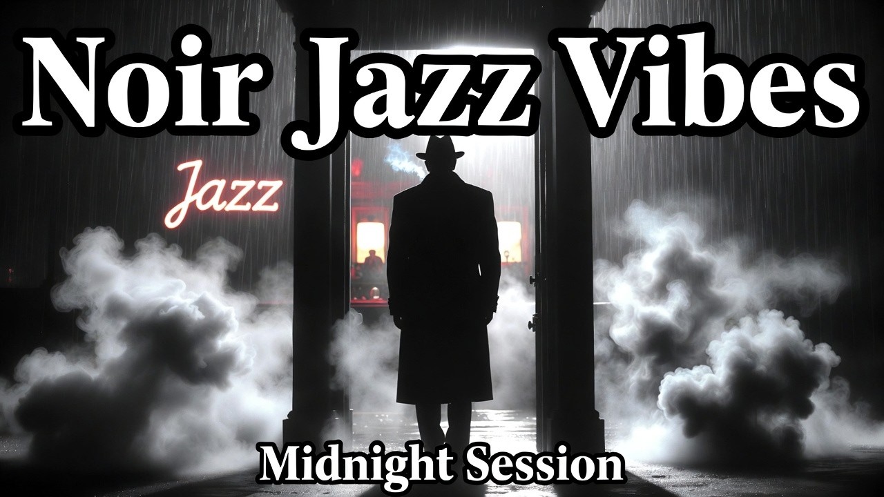 Jazz Noir Midnight Session | Dim Lights, Cigarette Smoke & Melancholy Piano