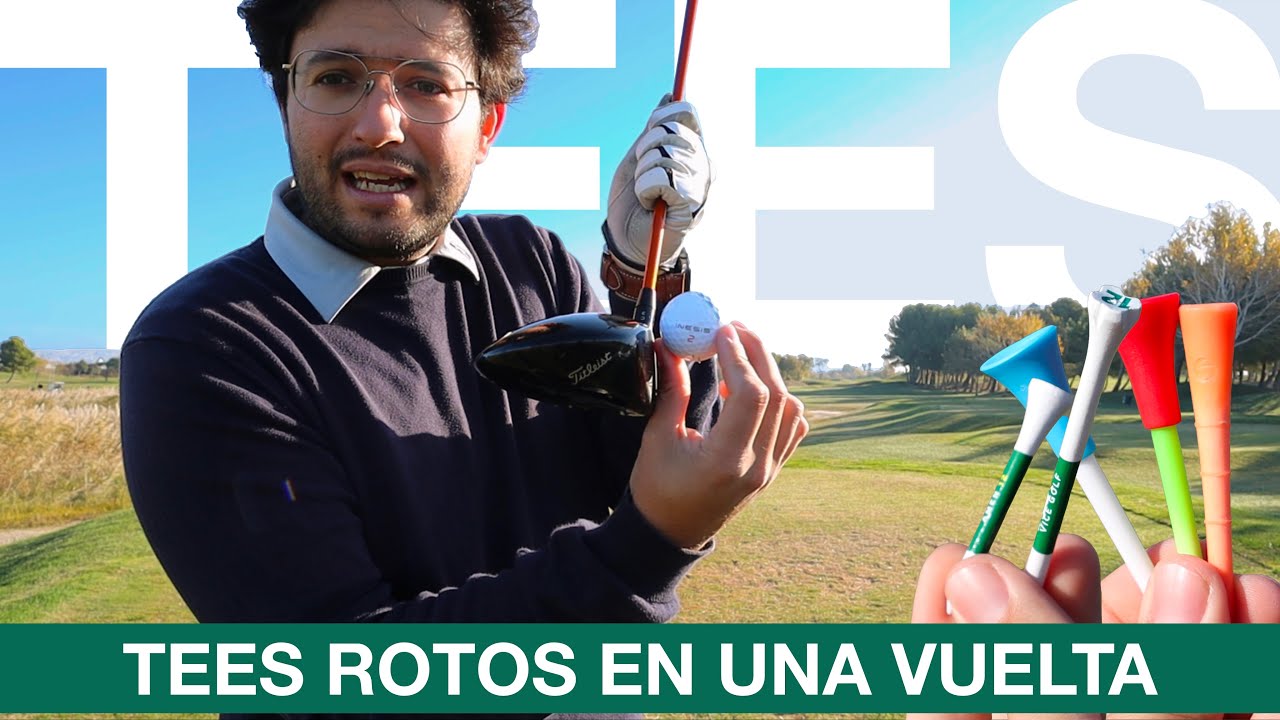 La ALTURA CORRECTA del TEE // ¿Estás PERDIENDO DISTANCIA con el DRIVER? // Se ROMPEN MUCHOS tees