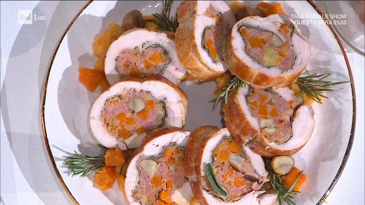 Rollé di tacchino farcito con castagne - È sempre mezzogiorno - 21/10/2022